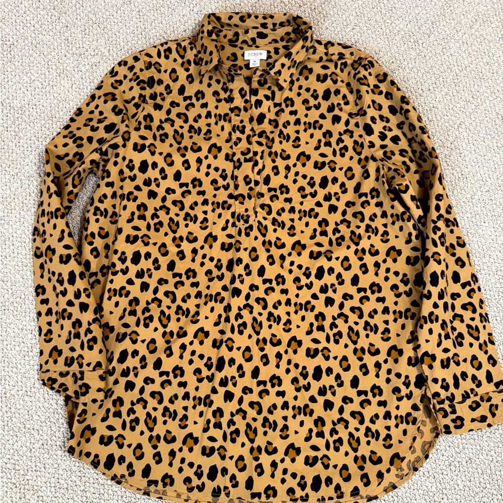 COPY - Leopard Print Men's Shirt